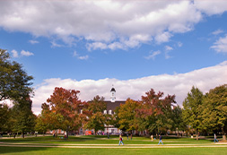 Campus in the spring. Links to Gifts That Pay You Income